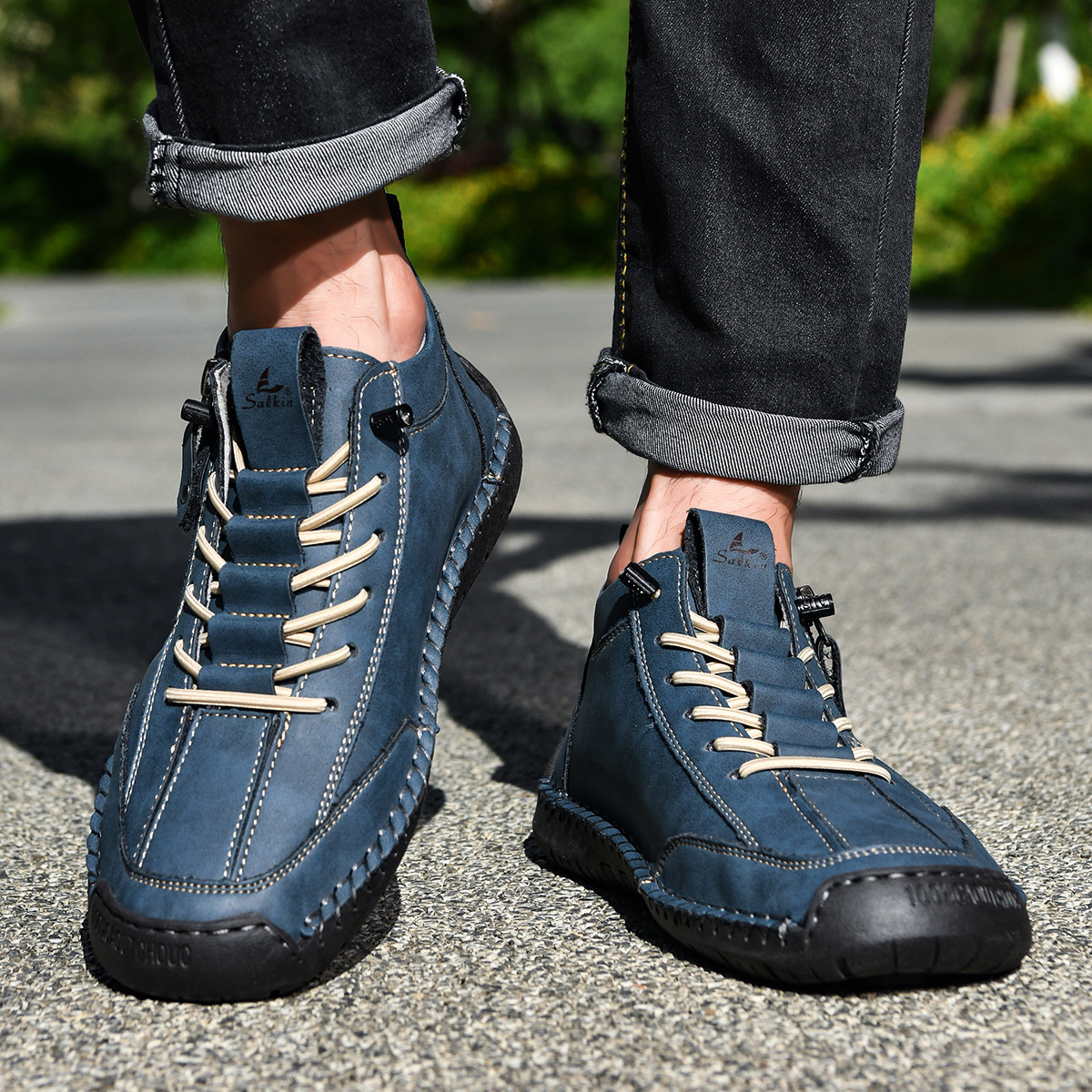 Giovanni | Scarpe in Nabuk con Zip
