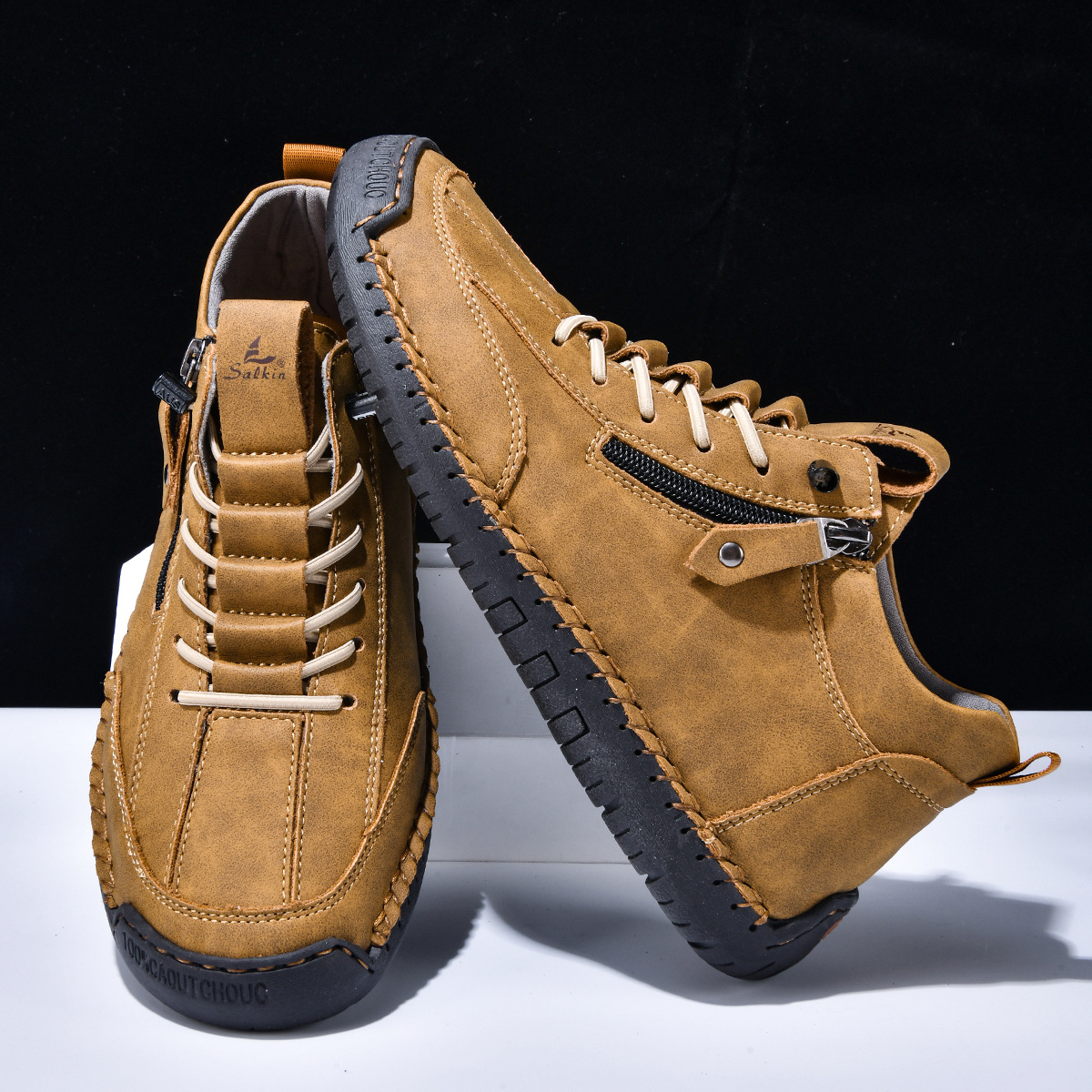 Giovanni | Scarpe in Nabuk con Zip