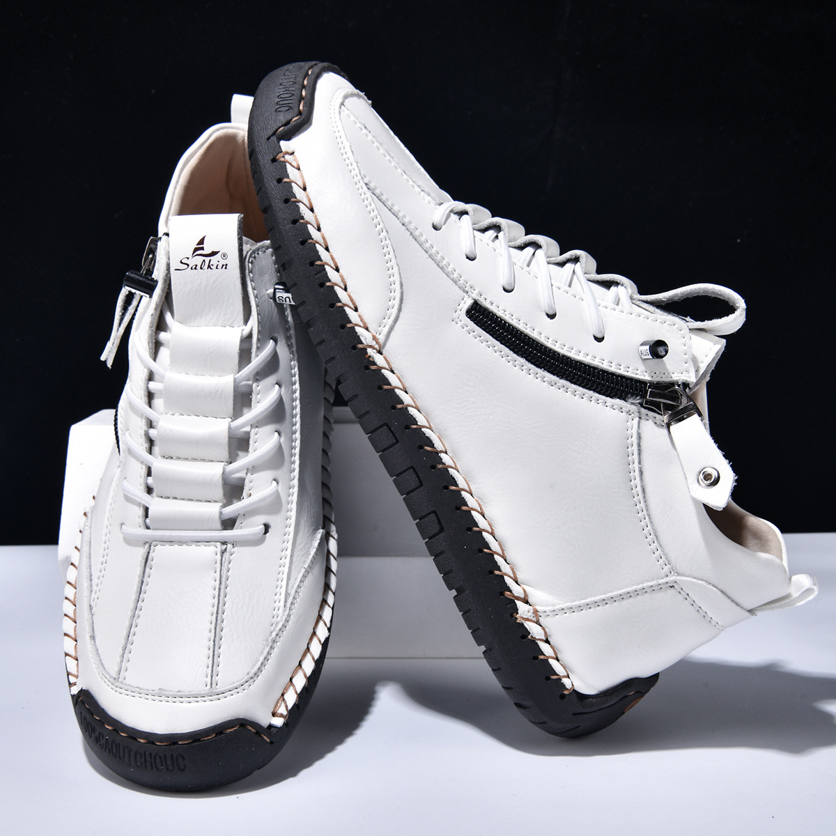 Giovanni | Scarpe in Nabuk con Zip