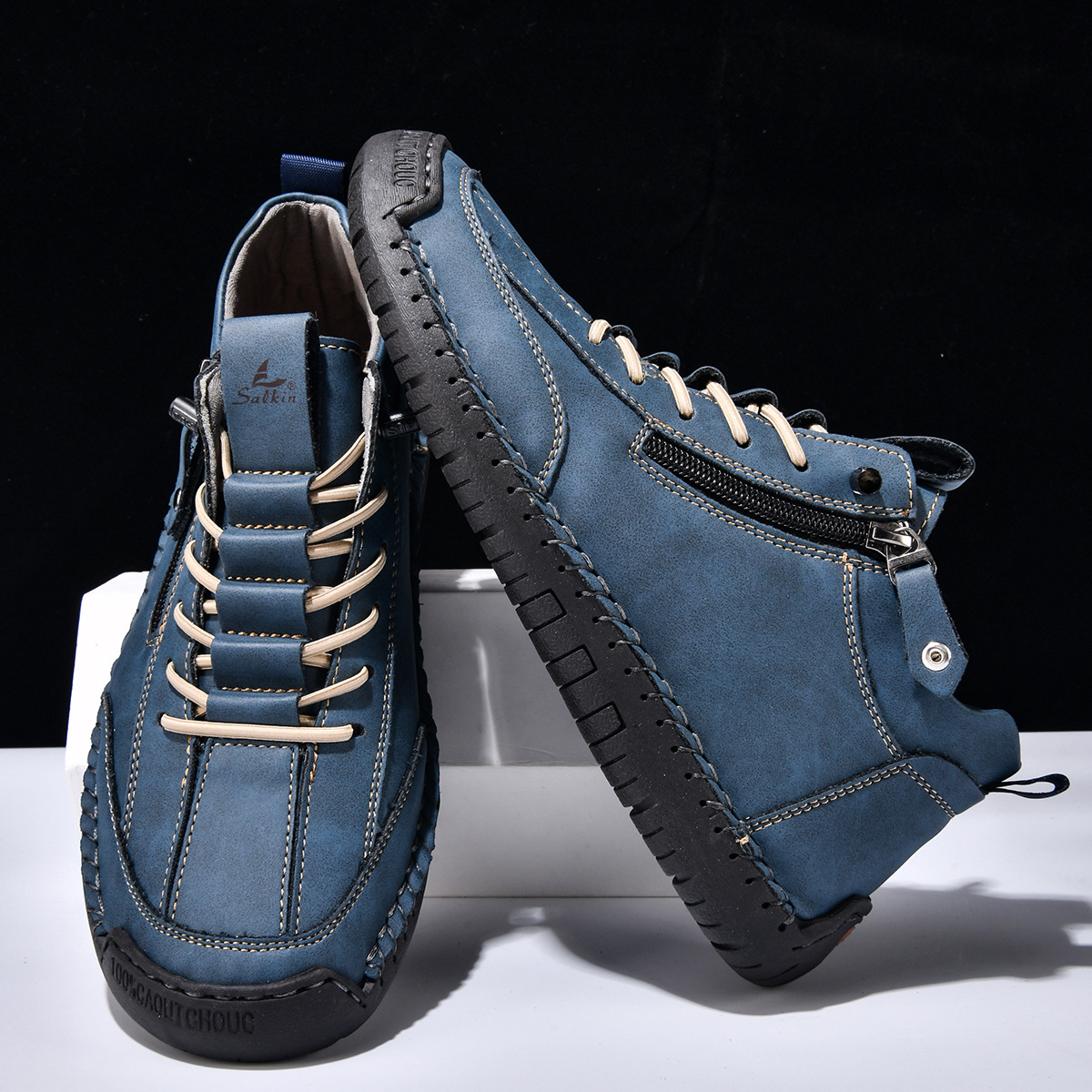 Giovanni | Scarpe in Nabuk con Zip