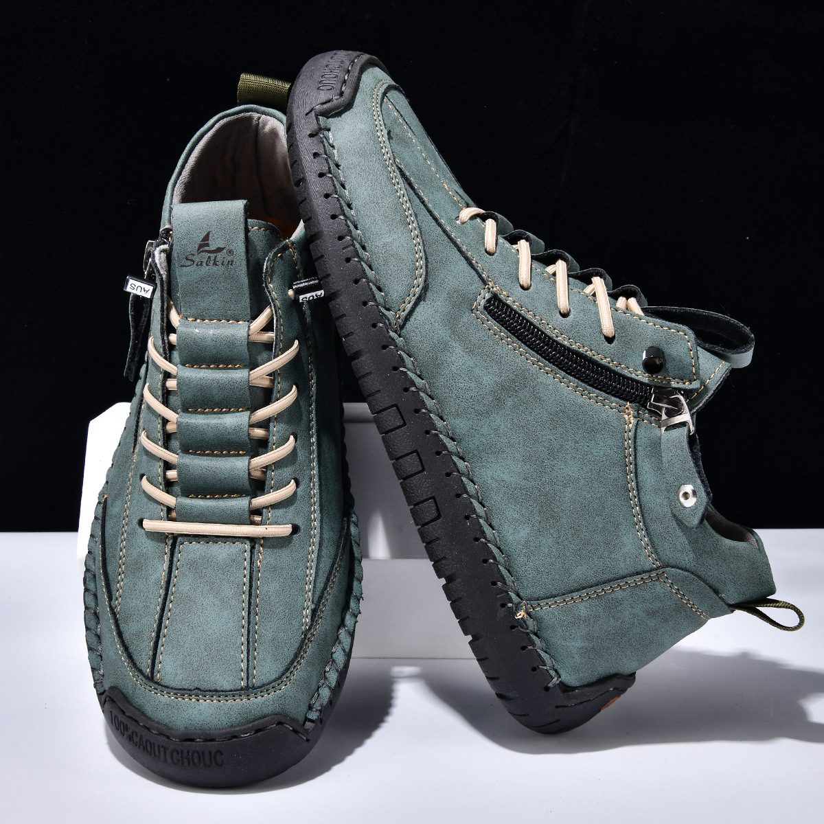 Giovanni | Scarpe in Nabuk con Zip