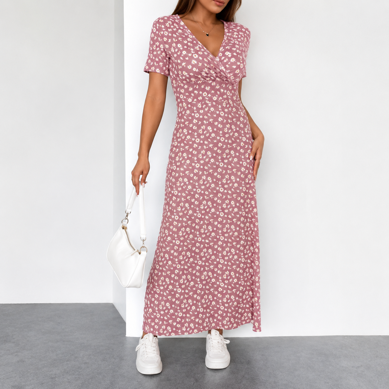 Lucia™ – Abito Midi Floreale