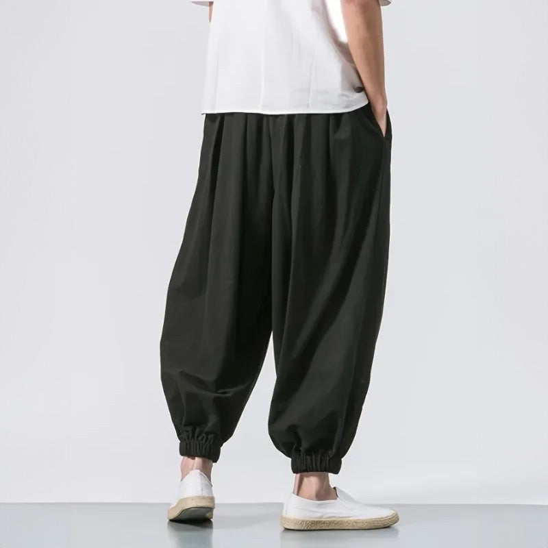 Gino | Pantaloni Oversize in Cotone