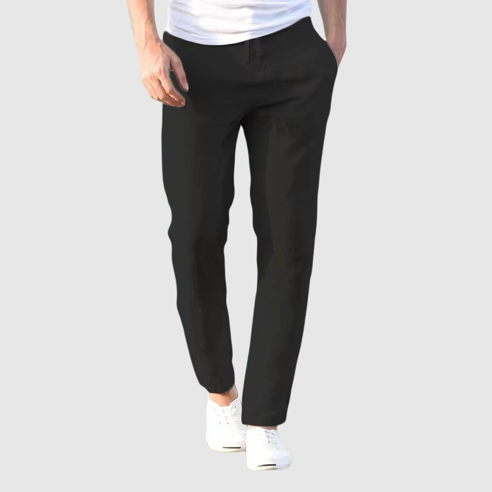 Mauro | Pantaloni Leggeri in Lino
