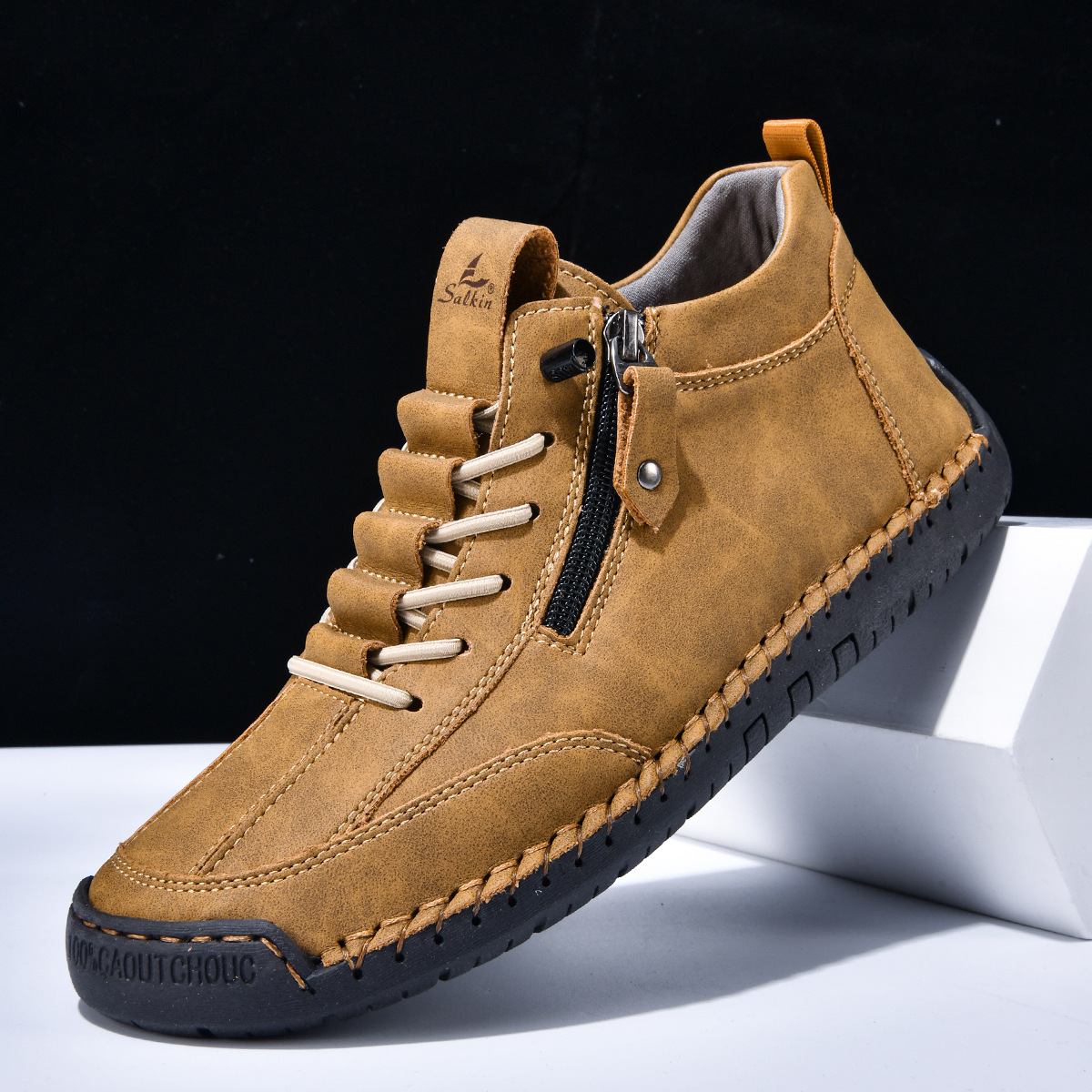 Giovanni | Scarpe in Nabuk con Zip