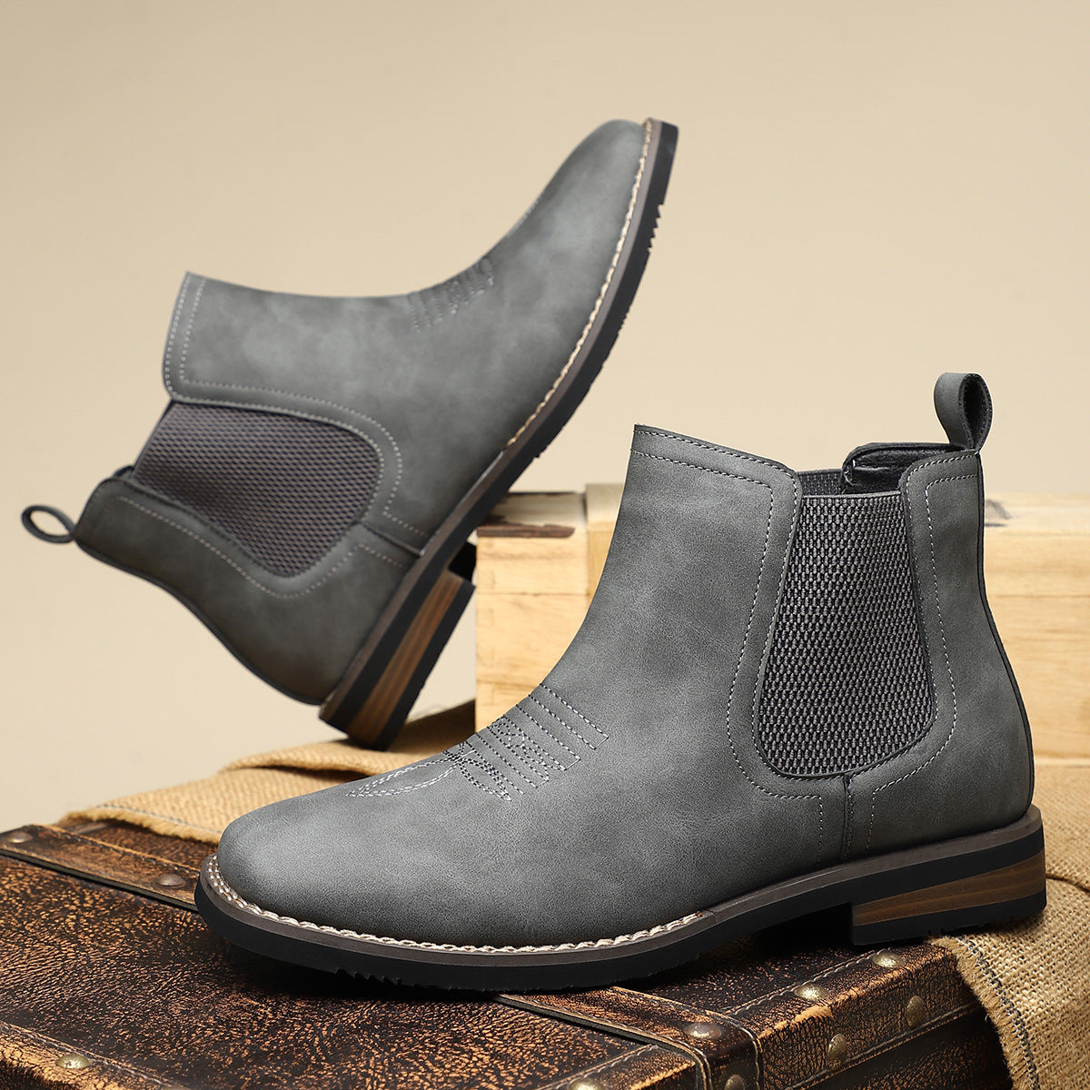 Luigi | Stivali Classici in Pelle