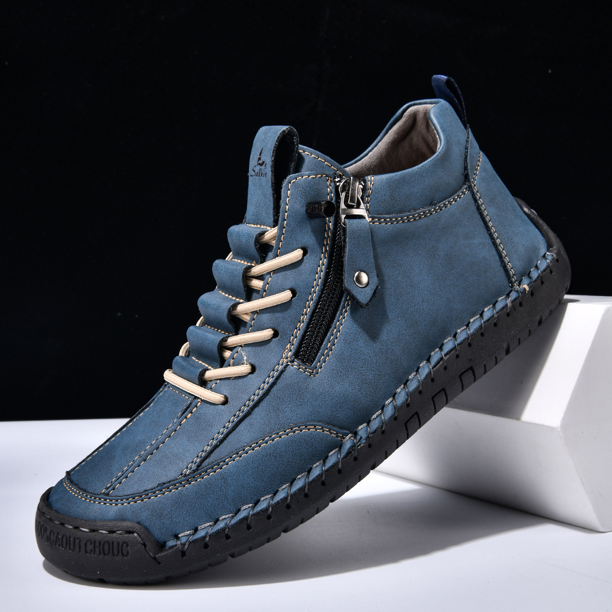 Giovanni | Scarpe in Nabuk con Zip