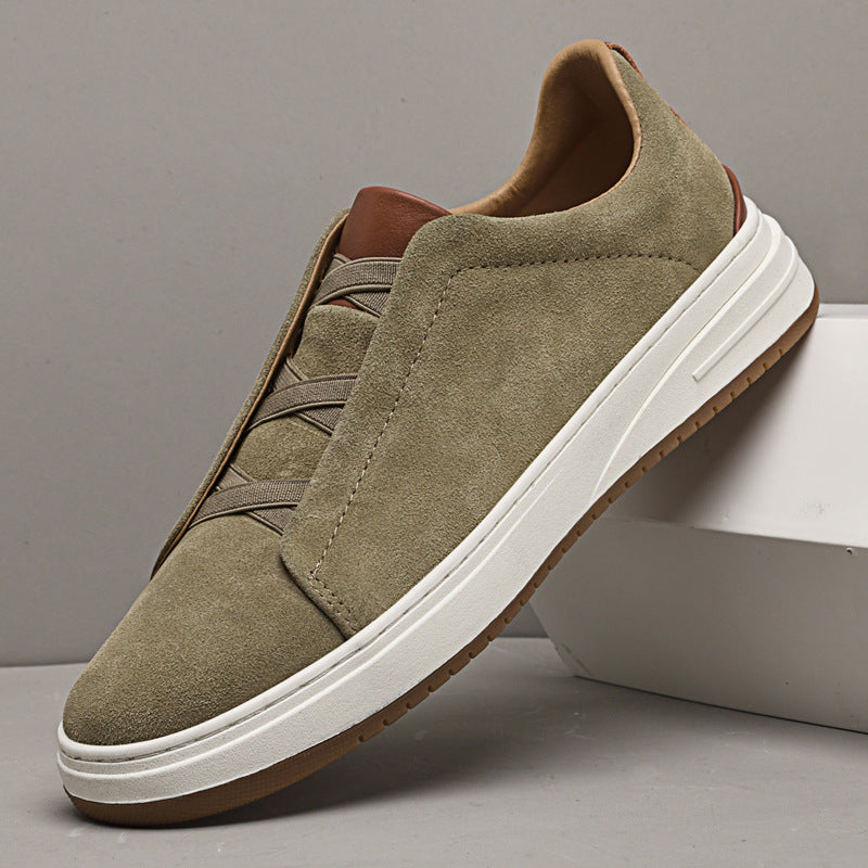 Massimo | Scarpe senza Lacci in Camoscio