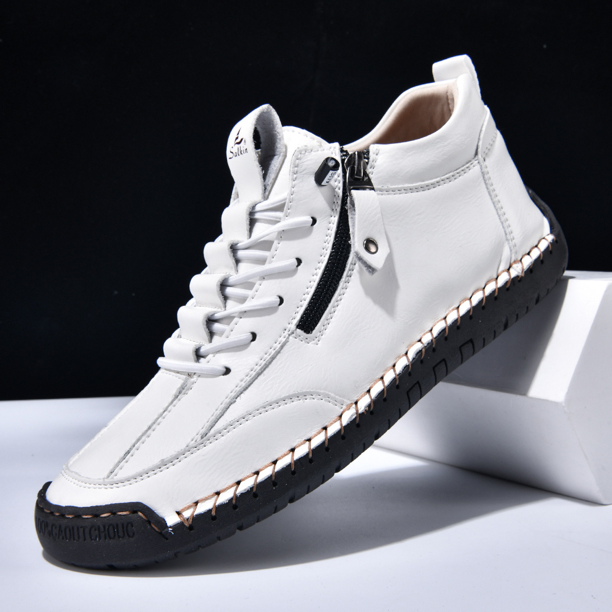 Giovanni | Scarpe in Nabuk con Zip