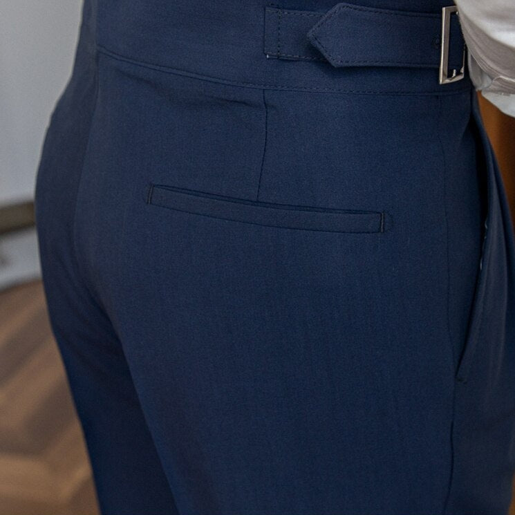 Nazario | Pantaloni Fluidi a Vita Alta