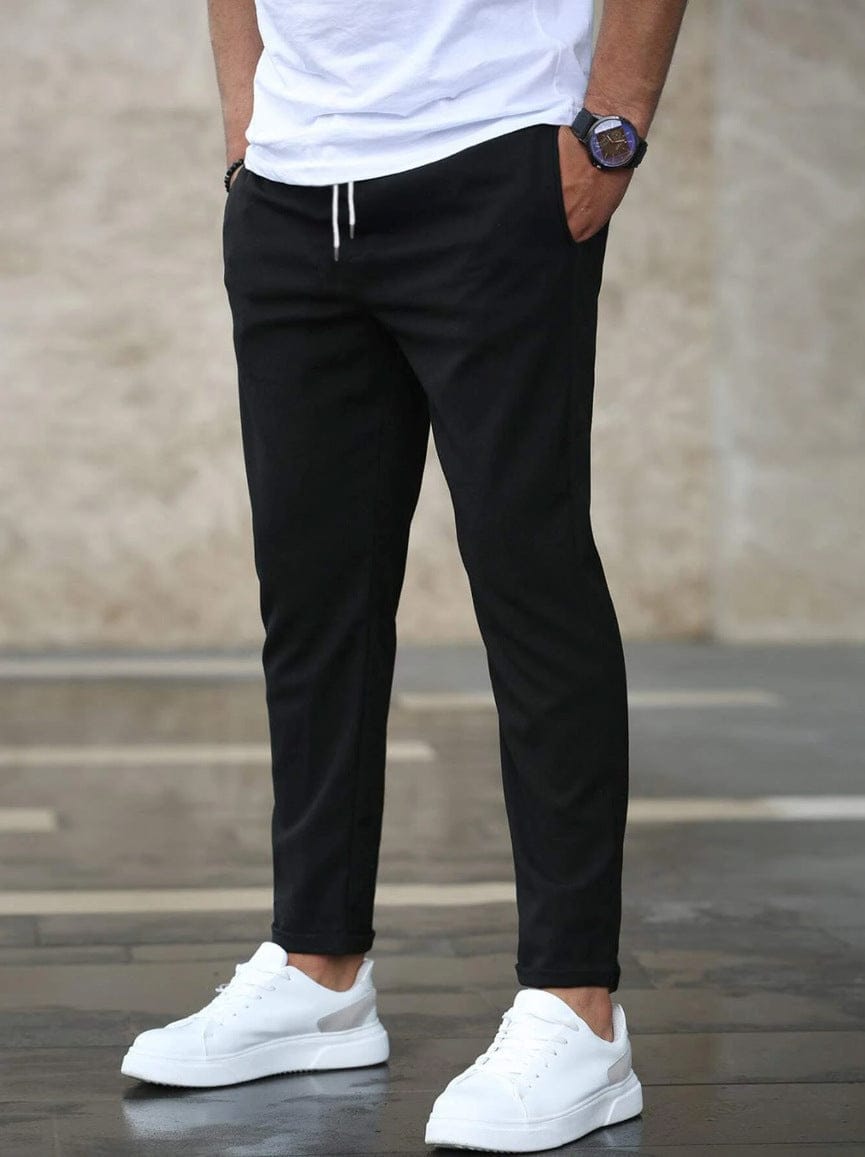 Marco | Pantaloni Elasticizzati in Twill