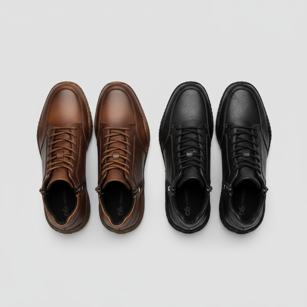 Vincenzo | Stivali Robusti in Pelle