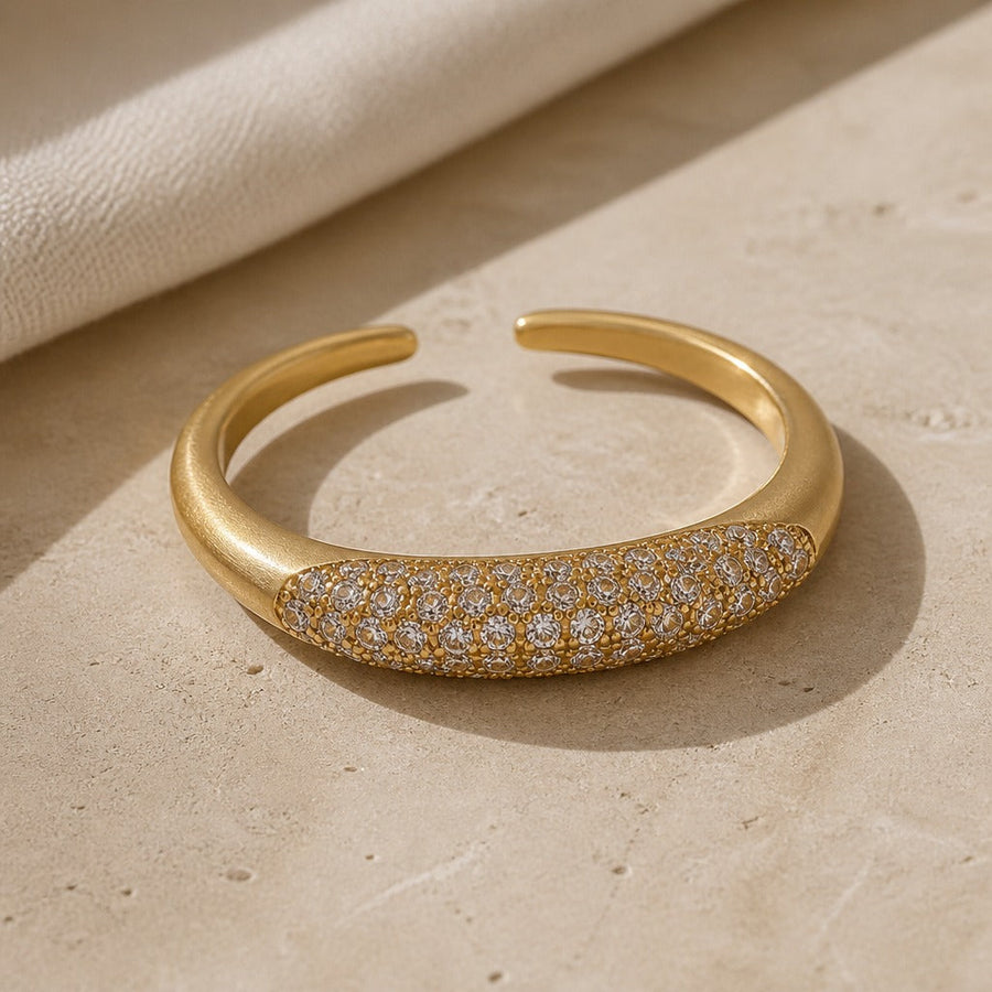 Anello Stacking Pavé Marquise