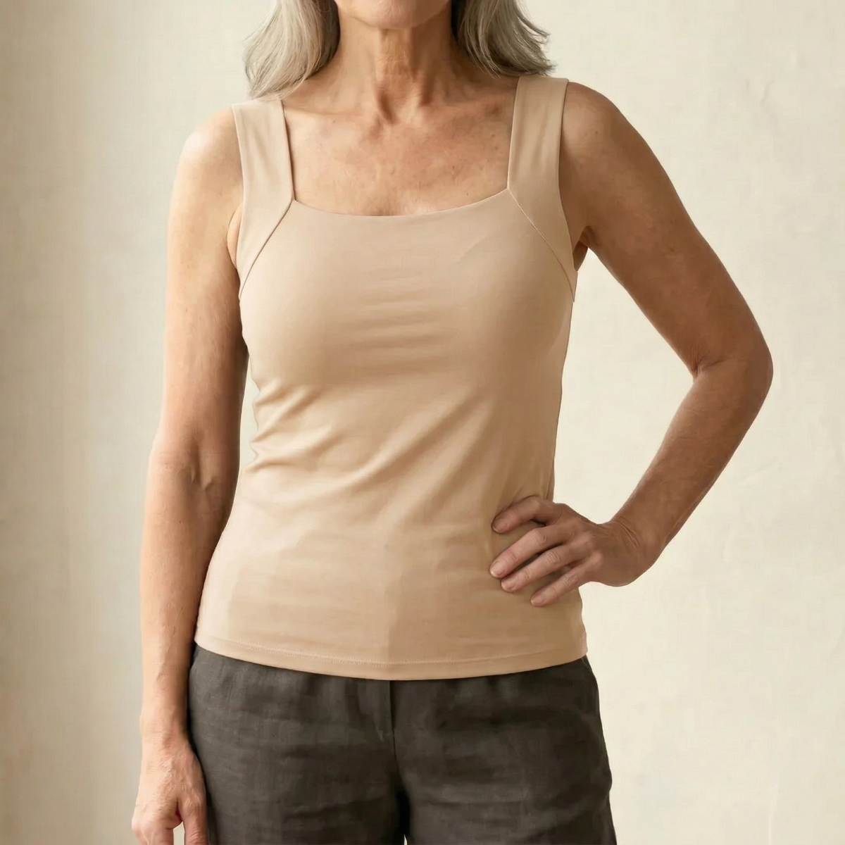 Roxanne | Canotta con Reggiseno Integrato