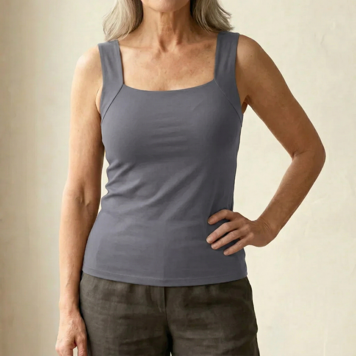 Roxanne | Canotta con Reggiseno Integrato