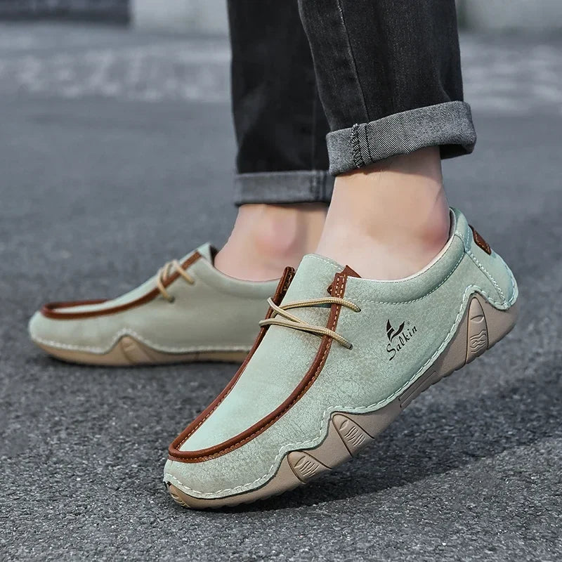 Valerio | Scarpe in Pelle con Plantare Anatomico