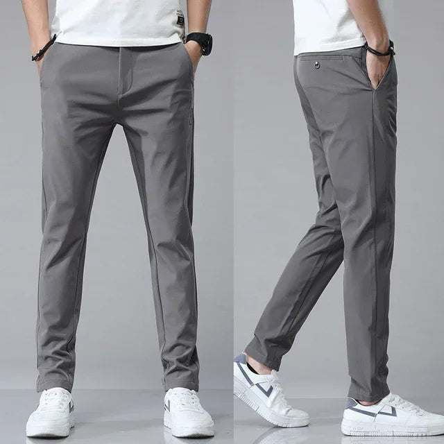 Fausto | Pantaloni Slim Ultraleggeri