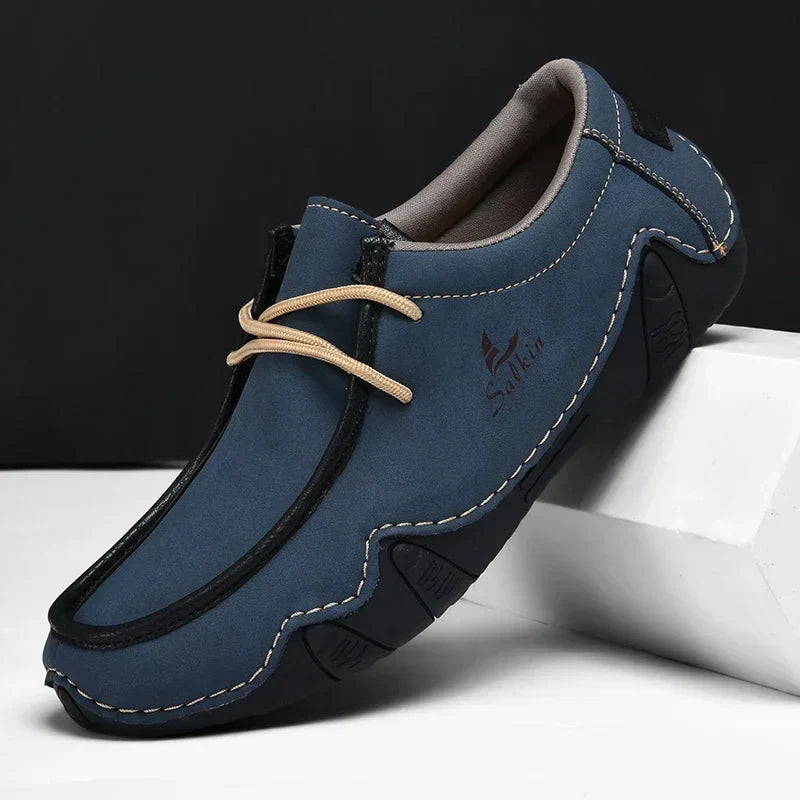 Valerio | Scarpe in Pelle con Plantare Anatomico