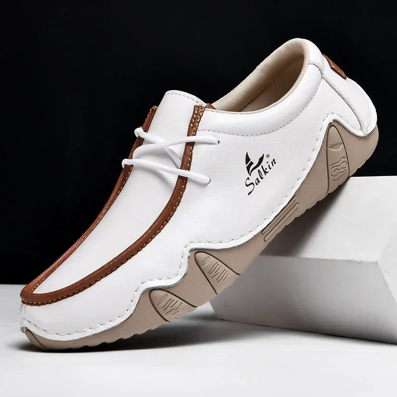 Valerio | Scarpe in Pelle con Plantare Anatomico