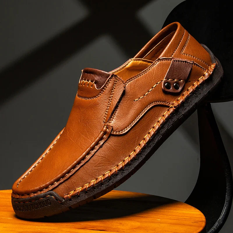 Alberto | Mocassini Classici in Pelle