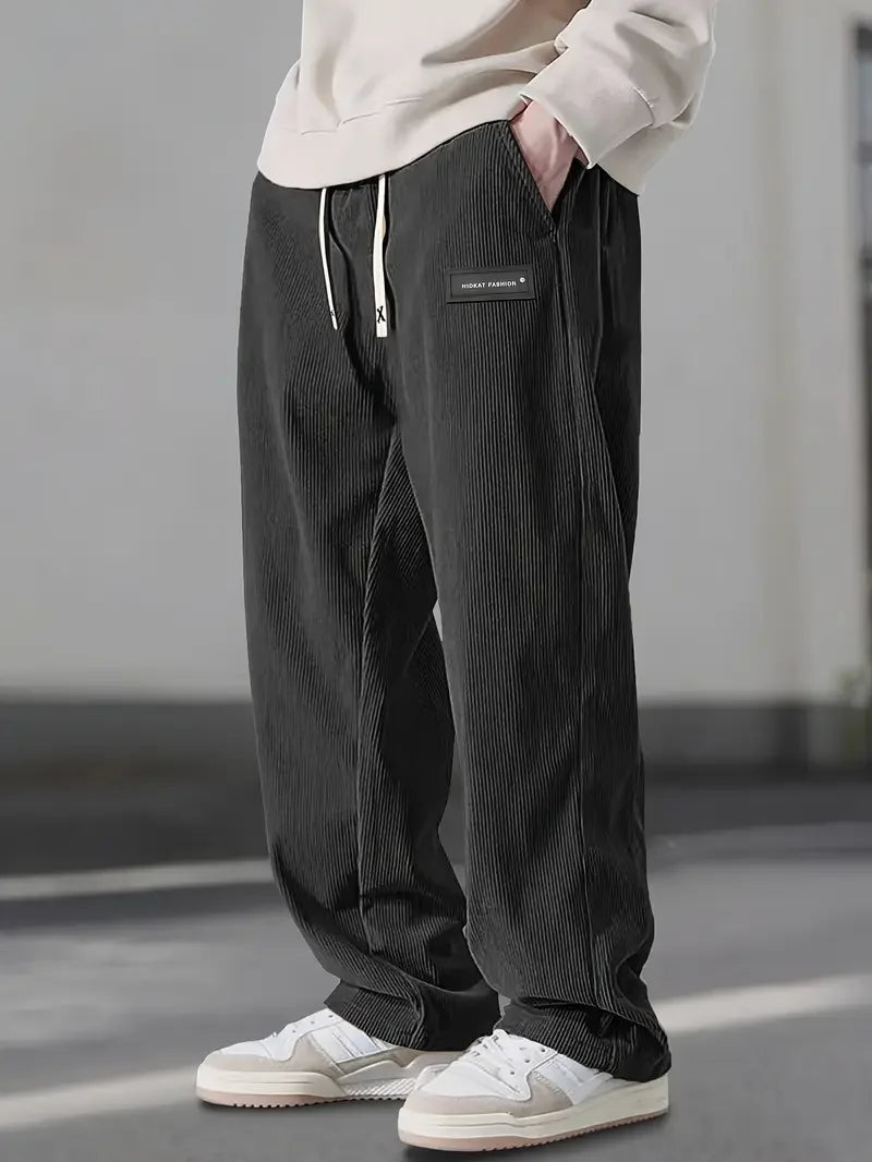 Corrado | Pantaloni Eleganti in Velluto a Coste