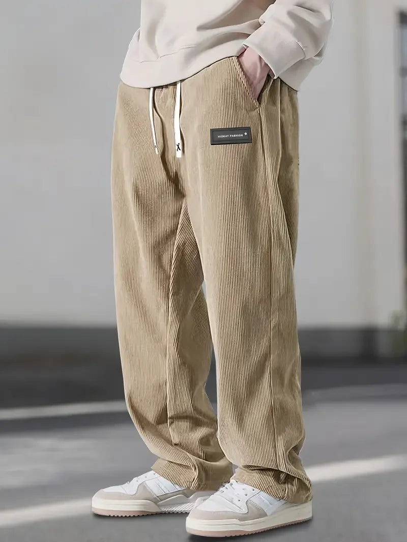 Corrado | Pantaloni Eleganti in Velluto a Coste