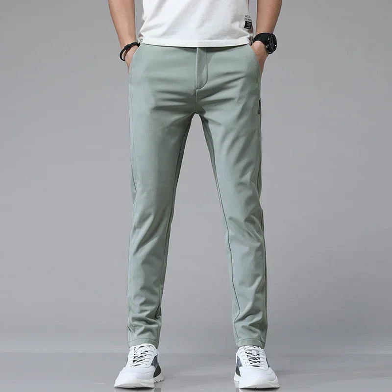 Fausto | Pantaloni Slim Ultraleggeri