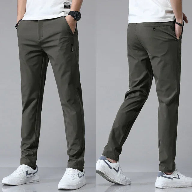 Fausto | Pantaloni Slim Ultraleggeri