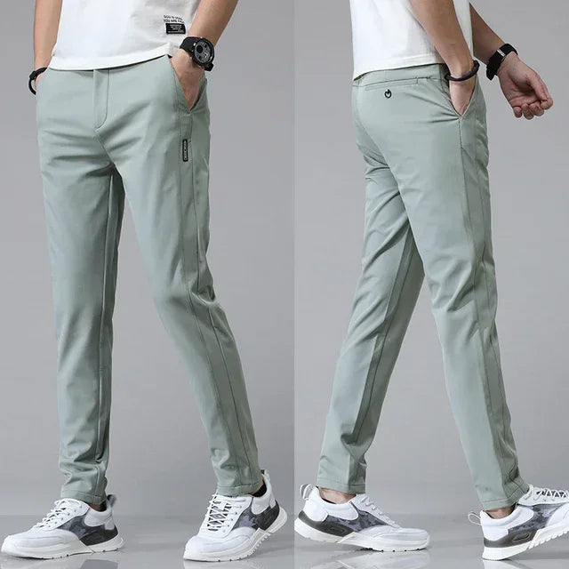 Fausto | Pantaloni Slim Ultraleggeri