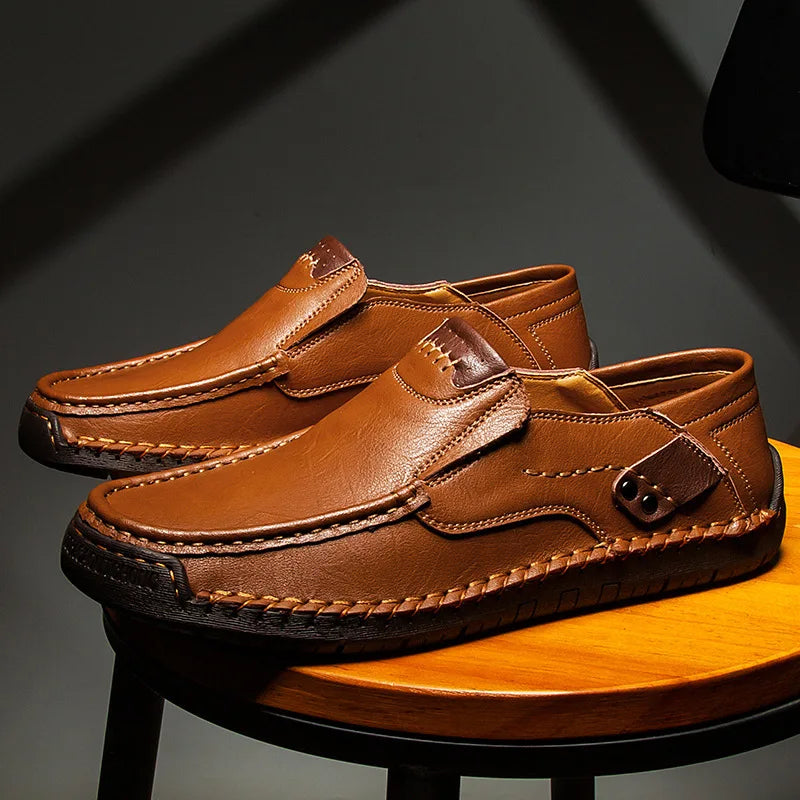 Alberto | Mocassini Classici in Pelle