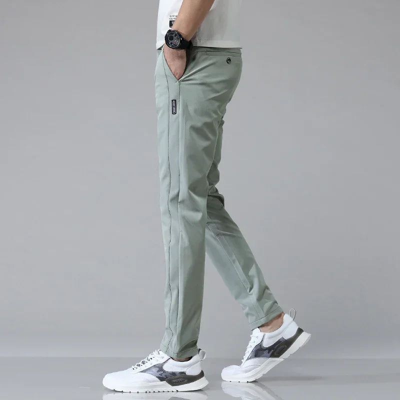 Fausto | Pantaloni Slim Ultraleggeri