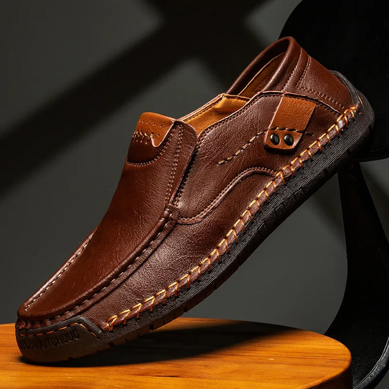 Alberto | Mocassini Classici in Pelle