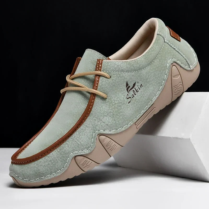 Valerio | Scarpe in Pelle con Plantare Anatomico