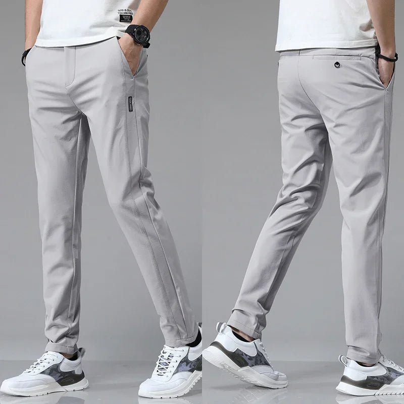 Fausto | Pantaloni Slim Ultraleggeri