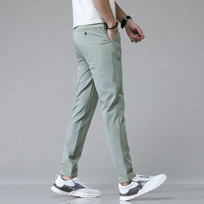 Fausto | Pantaloni Slim Ultraleggeri