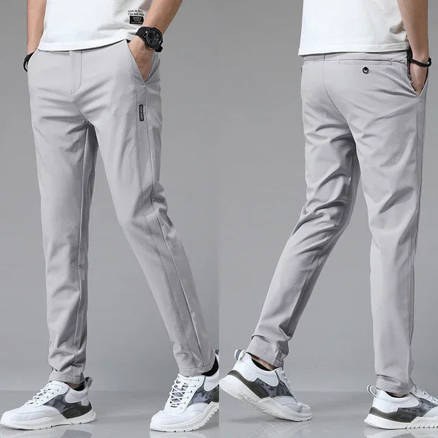 Fausto | Pantaloni Slim Ultraleggeri