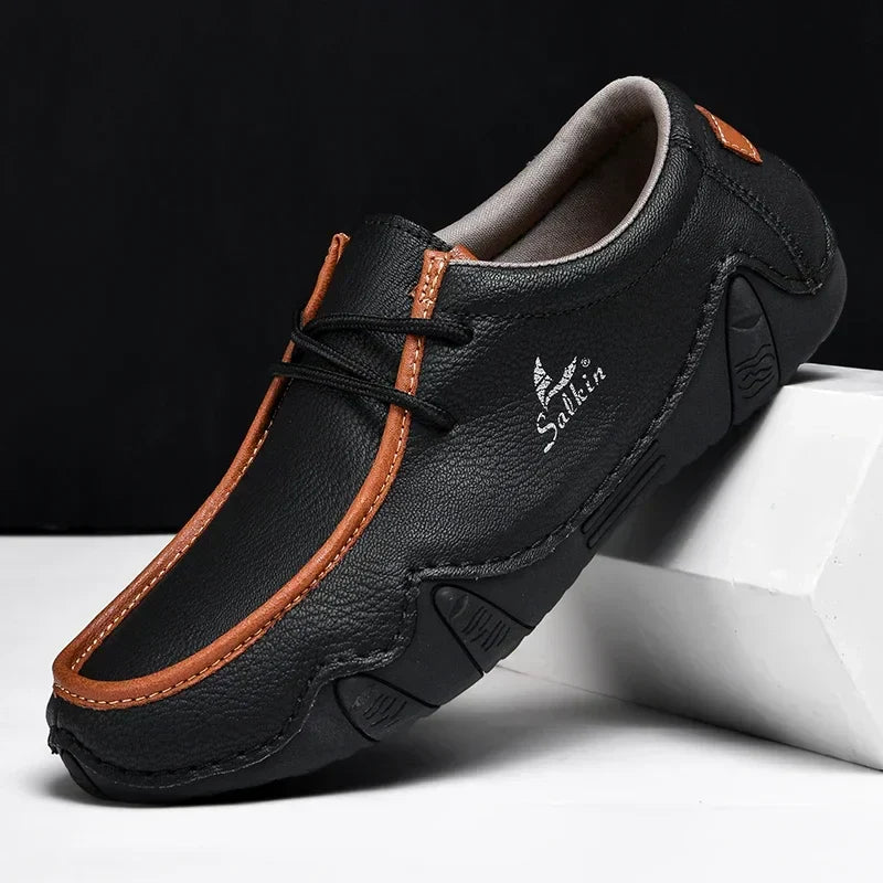 Valerio | Scarpe in Pelle con Plantare Anatomico
