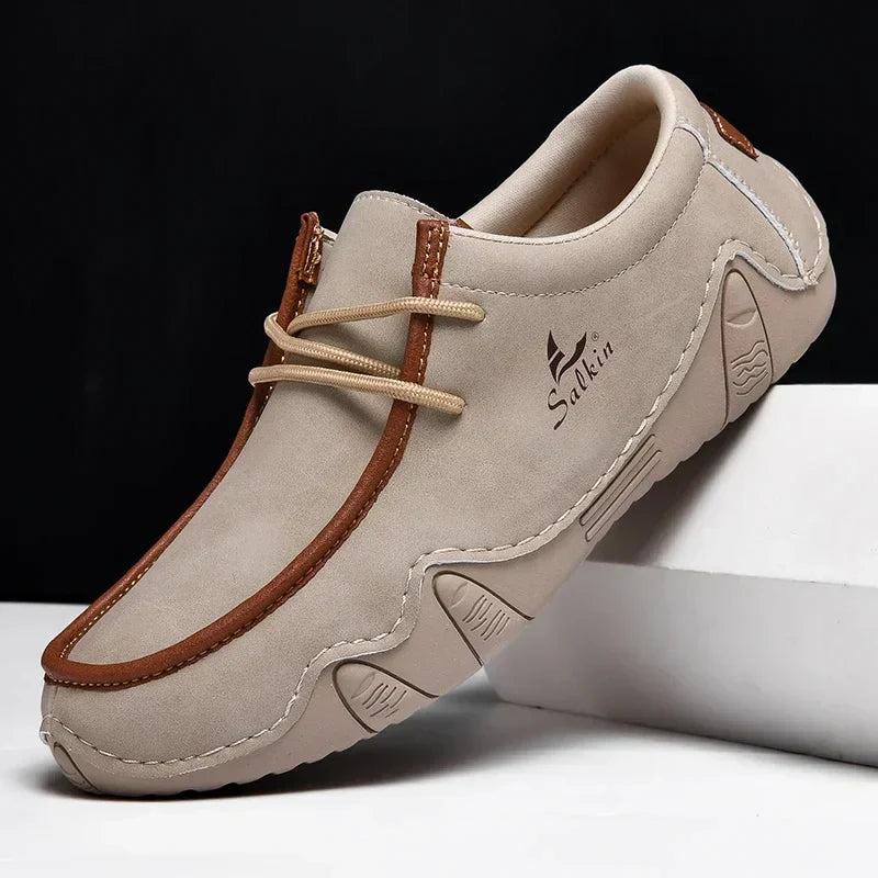 Valerio | Scarpe in Pelle con Plantare Anatomico