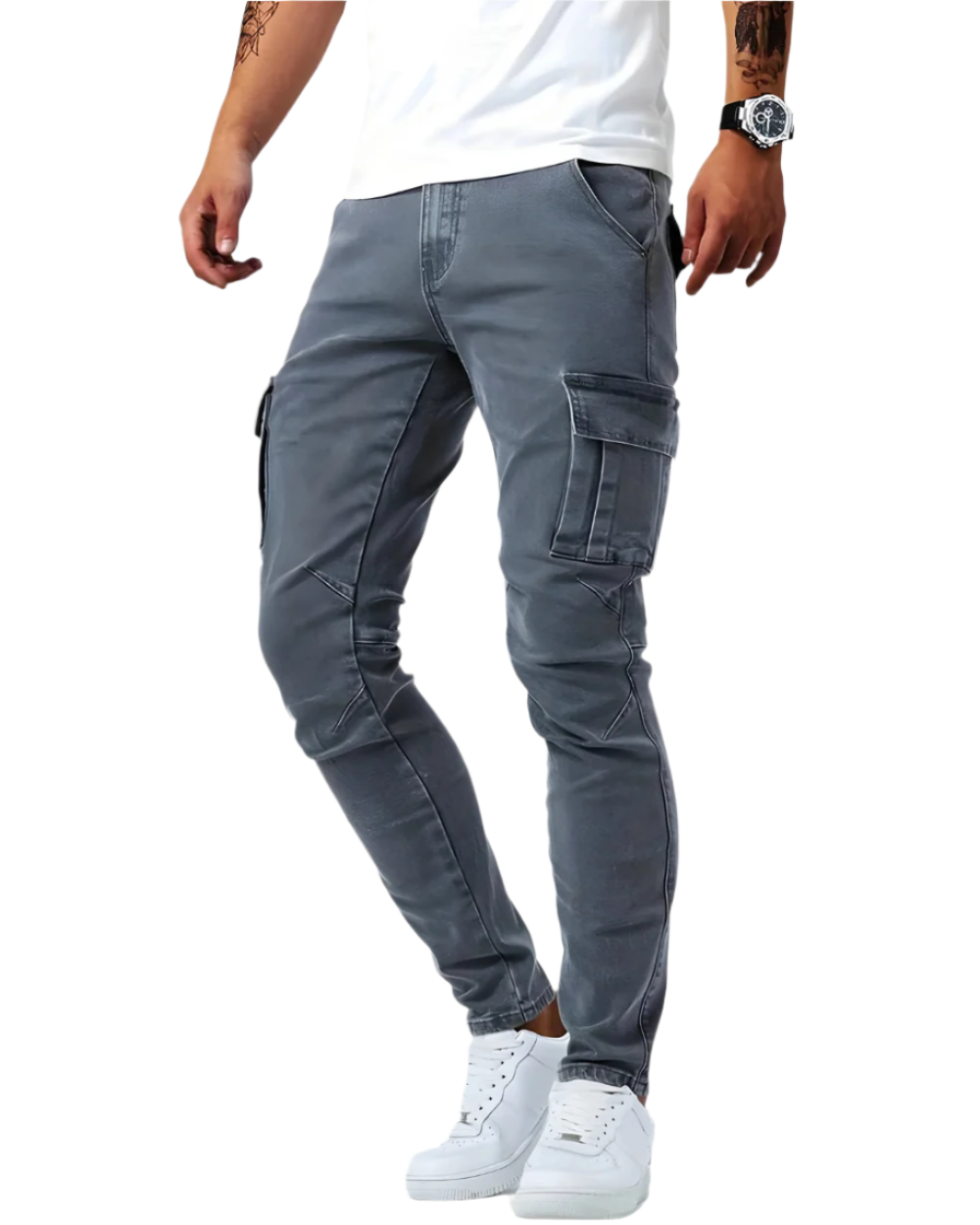 Ciro | Pantaloni Cargo Stretch
