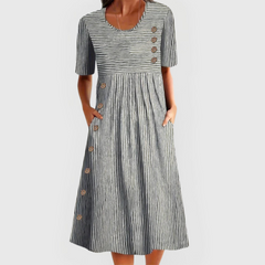 Sophia dress Gray