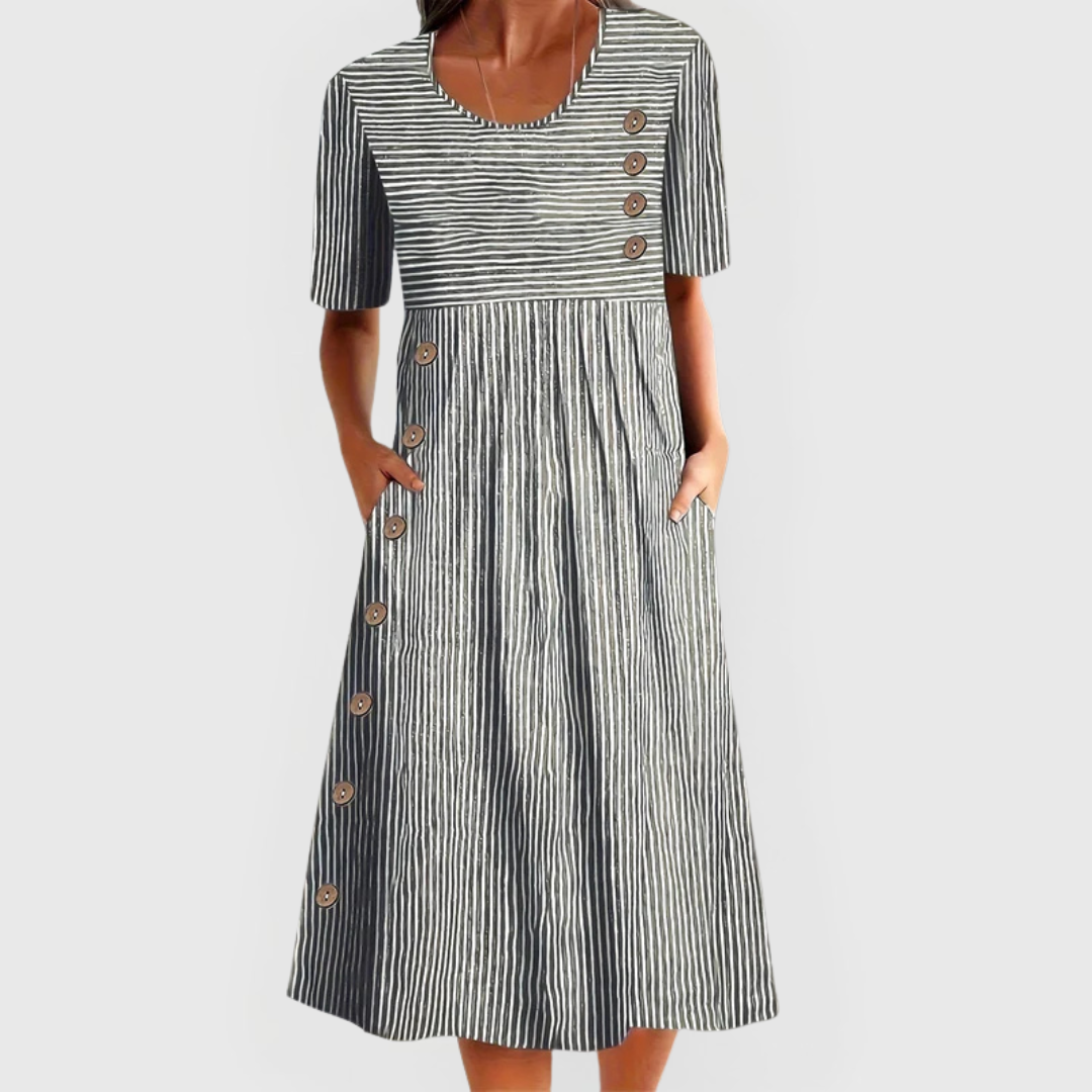 Sophia dress Gray