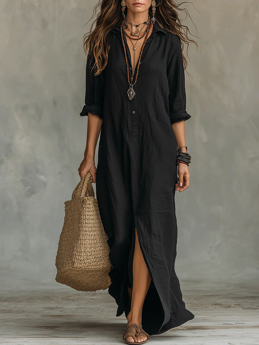 Willow Flattering Tummy-Smoothing Maxi Dress