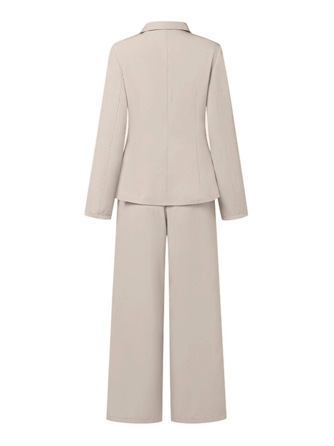 Elegant Tie-Waist Suit Set for Women