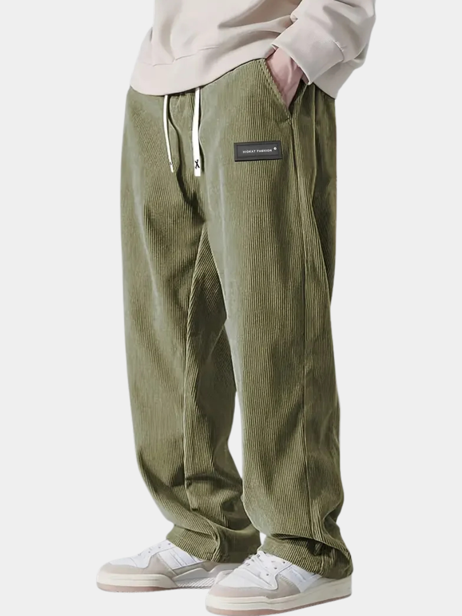Osvaldo | Pantaloni in Velluto a Coste