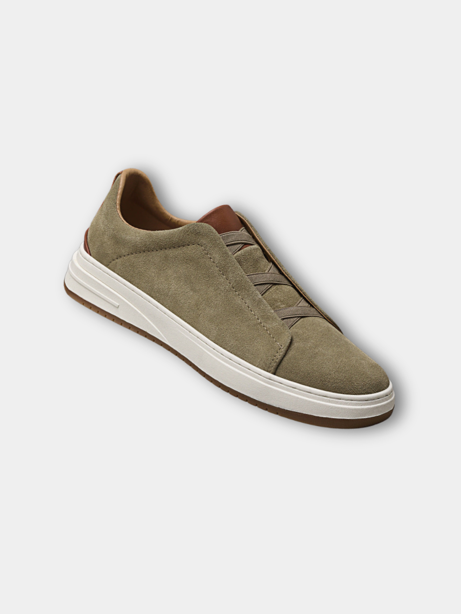 Massimo | Scarpe senza Lacci in Camoscio