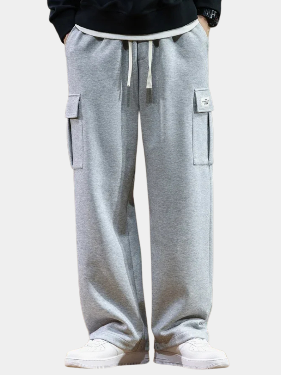 Gregorio | Pantaloni Cargo Felpati