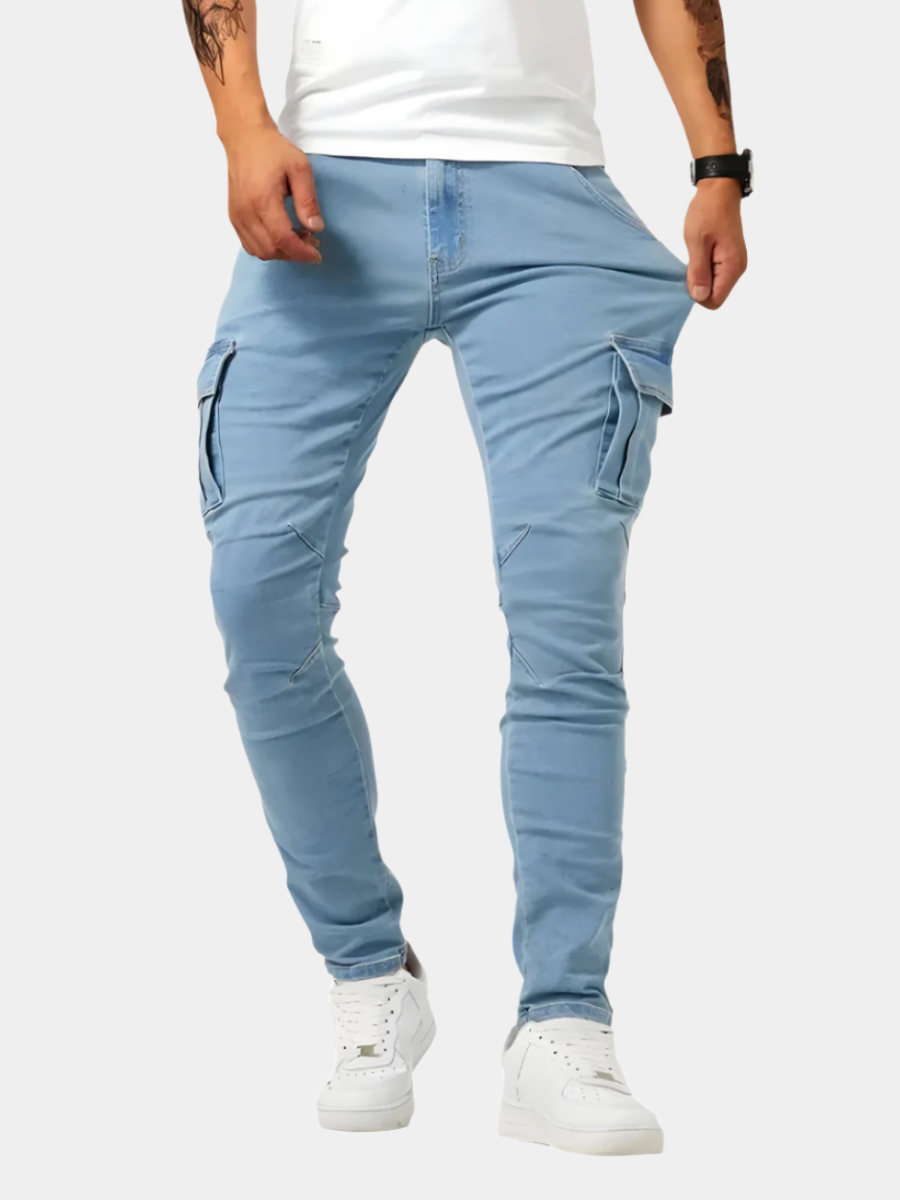 Ciro | Pantaloni Cargo Stretch