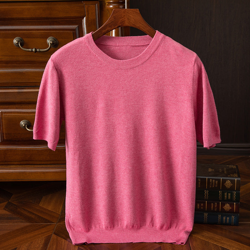 Maglietta a Maglia da Uomo