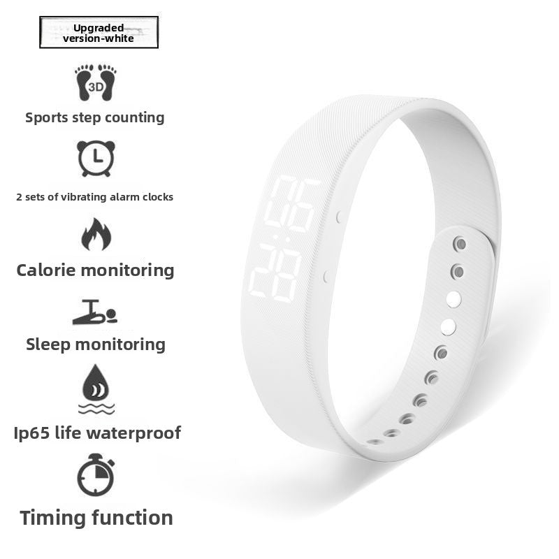 Multi-Function Silent Vibration Alarm Watch
