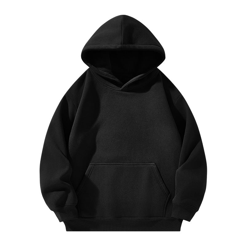 Felpa con Cappuccio Foderata in Pile Pesante Uomo e Donna